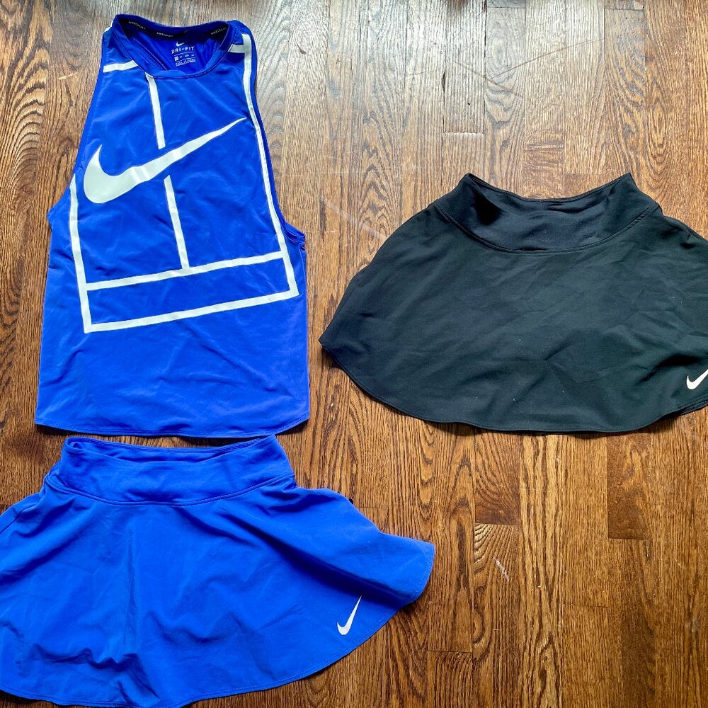 Nikecourt Women's Pickleball Tennis Sz XS Skorts + Matching Top